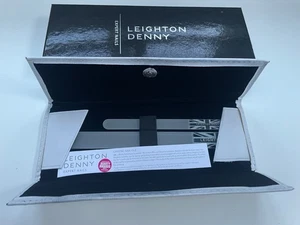 LEIGHTON DENNY Kristall Nagelfeile groß & klein mit Etui Union Jack Design verpackt - Bild 1 von 11