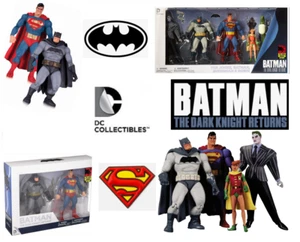 Batman & Superman DC Action Figure Sets The Dark Knight Returns 30th Anniversary - Picture 1 of 9
