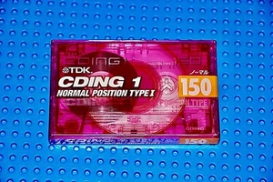 TDK CDing I I50 VS VI TYPE I CASSETTE TAPE (1) (SEALED) - Picture 1 of 3