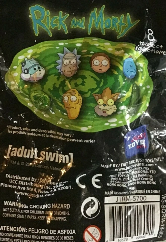 Rick and Morty SquishMe - 8 to Collect - Pick Your Favorite Character - NEW - Image 1 of 1