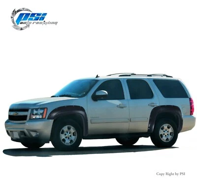Pocket Fender Flares Fits Chevrolet Tahoe 07-14 Excludes LTZ Models Paintable Foto 1 de 3