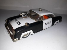 JOUSTRA TOLE VOITURE AMÉRICAINE POLICE 38CM DE LONG