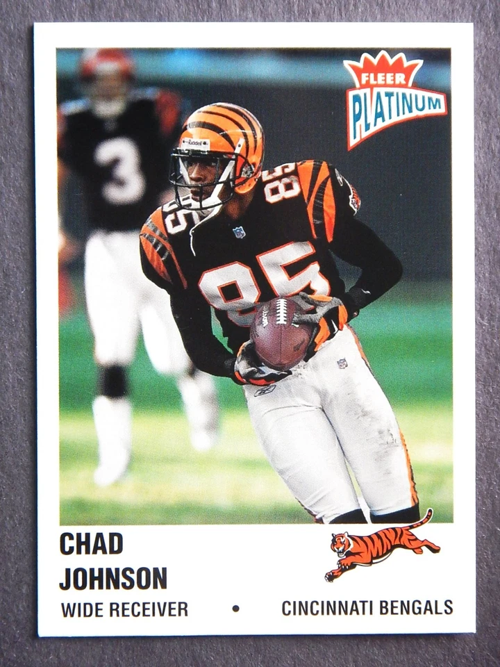 Chad Johnson #46 Fleer 2003 Football Card (Cincinnati Bengals) LN - Image 1 of 2