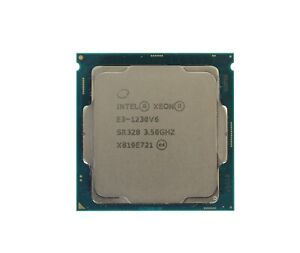 INTEL XEON E3-1230 V6 CPU PROCESSOR 4 CORE 3.50GHz 8MB L3 CACHE 72W SR328