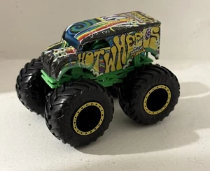 Hot Wheels Monster Jam Truck Psycho Delic Psychedelic 1:64 Diecast Rare Hippie - Picture 1 of 4
