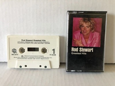 Rod Stewart GREATEST HITS Original 1979 Warner Brothers Cassette NO Barcode - Image 1 of 4