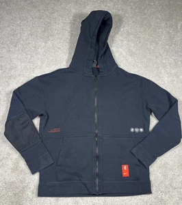 Nike Hoodie Boys Youth Size XL Loose Fit Full Long Sleeve Black Basketball Sport - Picture 1 of 16