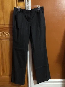 DKNY WOMENS WOOL DRESSY PANTS DARK GRAY SIZE 8 - Picture 1 of 4