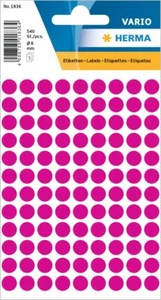 VARIO Herma Markierungspunkte pink 8 mm - Bild 1 von 9