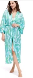 Abito lungo zebra verde nuovo con etichette Diane von Furstenberg target raso discoteca taglia XS - Foto 1 di 3