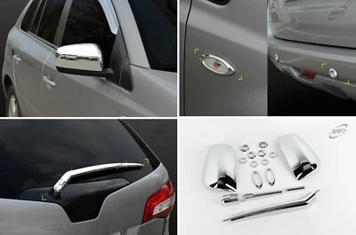ACCESSORI RENAULT KOLEOS 2008-2011 TUNING SPECCHIO BRACCIO TERGICRISTALLO CROMO TAPPI  - Immagine 1 di 4