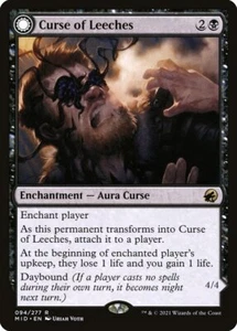 MTG Curse of Leeches Innistrad: Midnight Hunt 094 Regular Rare - Bild 1 von 4