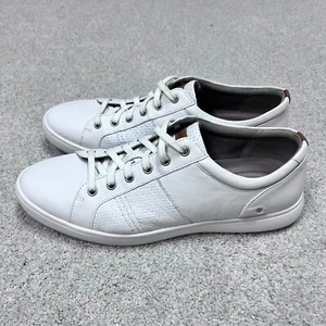 Rockport Sneakers City Lites White Lace Up Leather Men's Size 12 M - Picture 1 of 12