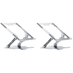 2 PCS Metall -Notebook -Stand Laptop -Kühlregal Laptop-Unterstützung - Bild 1 von 12