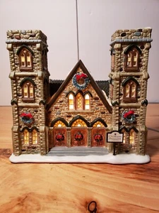 St Nicholas Square Village "Cathedral Of Peace" Church Illuminated 1998 - Picture 1 of 11