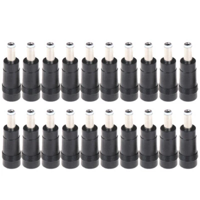 20x DC Power 5.5 x2.1mm Female Plug to 5.5mmx2.5mm Male Laptop Adapter Connector - Image 1 of 4