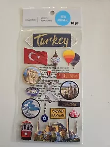 Adesivi scrapbooking ricordi TURCHIA ๐น๐ท - Foto 1 di 1