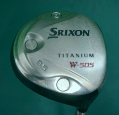 Srixon Titanium W-505  9.5° Driver Stiff Graphite Shaft Golf Pride Grip - Image 1 of 4