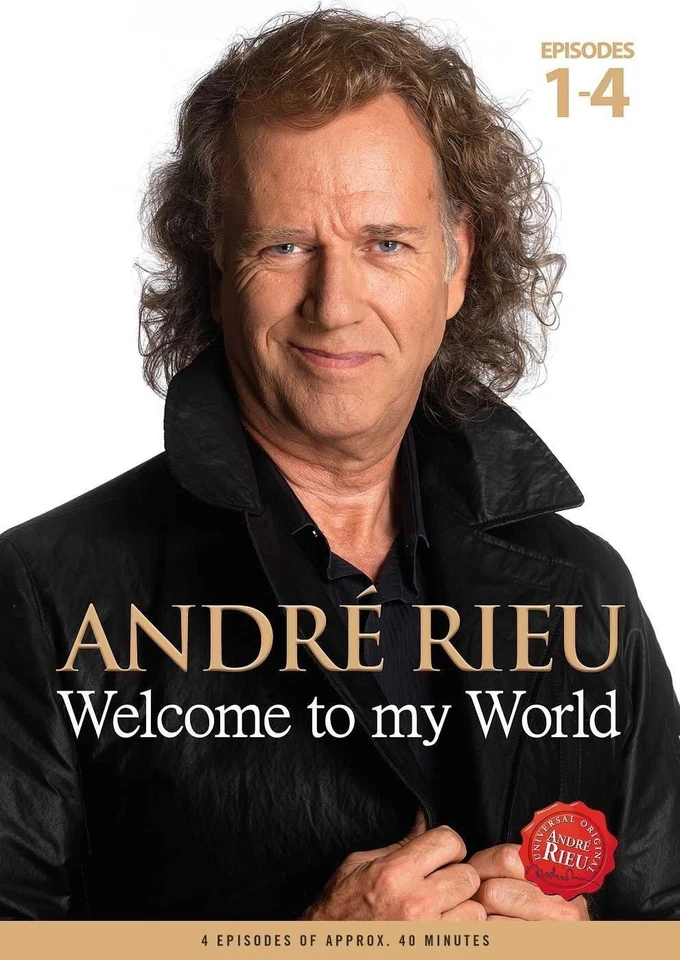 ANDRE RIEU - WELCOME TO MY WORLD   DVD NEW!  - Image 1 of 1