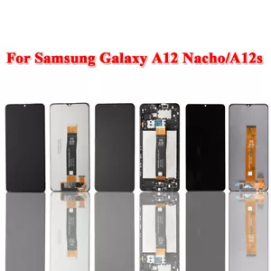 For Samsung Galaxy A12s/A12 Nacho LCD Display Touch Screen Digitizer Replacement - Zdjęcie 1 z 17