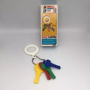 Ambi Toys Llave Sonajero Llaves Plástico Colores Primarios Nuevo En Caja - Imagen 1 de 9