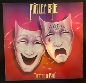 Motley Crue Theatre of Pain Vinyl LP Elektra 1985 E1-60418 9 60418-1-E - Picture 1 of 6