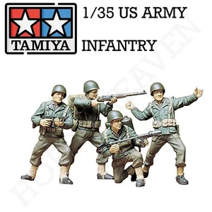 Tamiya 1/35 Us Army Infantry Model Kit Fast Shipping 35013 - Picture 1 of 7