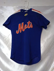 Mets 80s MLB Majestic Baseball Sewn Mesh Jersey Size M Sports Vintage - Picture 1 of 11