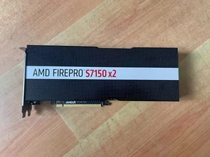 AMD FirePro S7150 x2 16GB GDDR5 PCIe3.0 VDI vGPU SERVER GPU ACCELERATOR - Picture 1 of 1