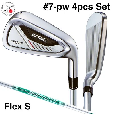 YONEX 2024 EZONE GT Iron Club #7-PW 4p Set Flex S N.S.PRO 850GH Neo Steel Shaft  - Image 1 of 4