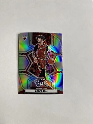 2021-22 Panini Mosaic - Silver Prizm #33 Lonzo Ball - Image 1 of 2