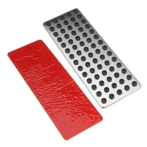 Non Slip Foot Rest Plate Drill Footrest Pedal Cover Fit Benz A/C/CLA/E/GLK Class - Picture 1 of 11