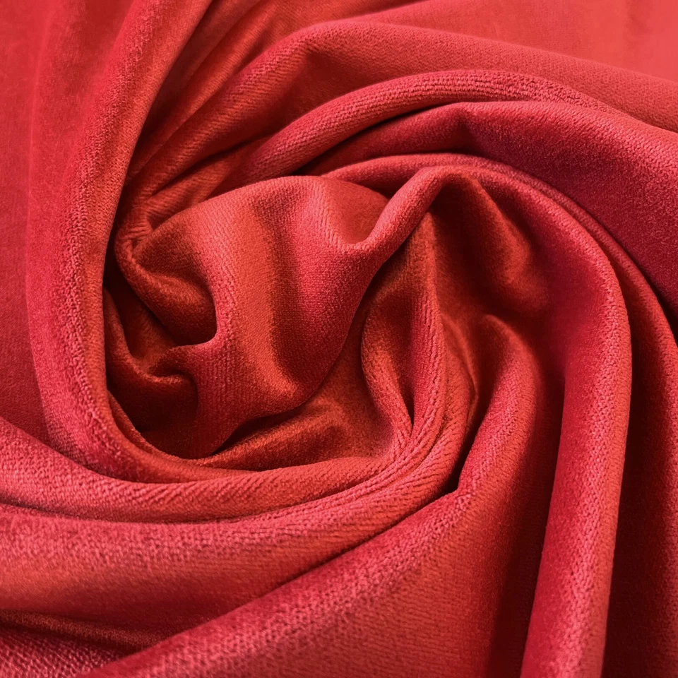Stoff Polstersamt rot Samt Polsterstoff Möbelbezug 30.000 Martindale robust - Bild 1 von 1