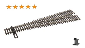 Walthers HO Scale ~ Code 83 Nickel Silver DCC Friendly #4 Wye Turnout ~ 83034 - Picture 1 of 4