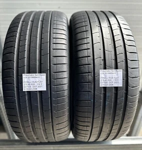 2 PNEUMATICI USATI PIRELLI RUN FLAT ESTIVE 275 45 R20 110 Y DOT 2021 - Foto 1 di 5