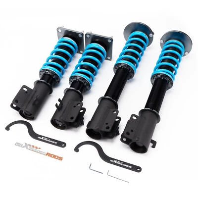 Kit de suspensión de 24 niveles amortiguador enrolladores para Mazda 323 GTX TRACCIÓN DELANTERA 1990-1994 Foto 1 de 4