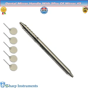 MIRROR HANDLES Hollow Handle Mirror Handle Premium Dental Instruments #NZ56-065R - Picture 1 of 3