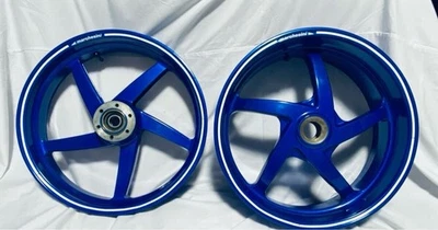 Ruedas de magnesio Marchesini M5R DUCATI Monster 916 996 998 748 S4R azul Foto 1 de 4