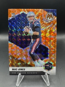 2021 Panini Mosaic #306 Mac Jones Prizm Reactive Orange - Bild 1 von 2