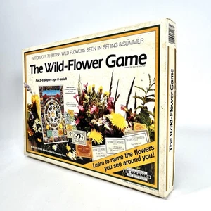 The Wild-Flower Summer Spring Vintage Retro Board Game 1985, Educational - Picture 1 of 5