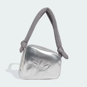 New Adidas Originals AIRLINER BAG JC6016 SILVER TAKSE - Picture 1 of 5