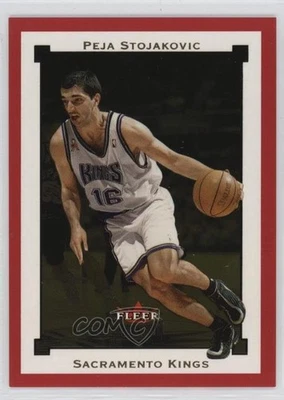 2002-03 Fleer Premium Ruby 45/100 Peja Stojakovic #SR47 - Imagem 1 de 3