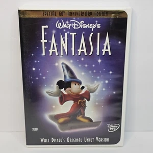 Fantasia DVD Walt Disney Special 60th Anniversary Edition Original Uncut - Picture 1 of 5