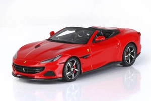 BBR BBRC243BPRE 1/43 Ferrari Portofino M Spider Version Rosso Corsa Limited - Picture 1 of 8