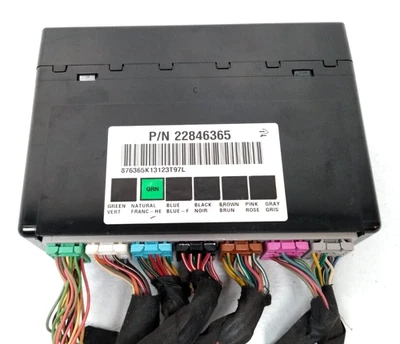 22846365 Chevy 2012 2013 2014 Silverado Cadillac Escalade Body Control Module U9 - Image 1 of 4