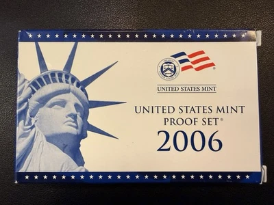 2006-S US Mint 10 Coin Proof Set. Ultra Cameos.  OGP                   FBOX - Image 1 of 2