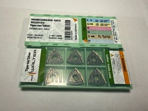 Walter Carbide Inserts WNMG080408-NRS WSM10S Qty 10 - Picture 1 of 3