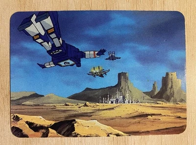 1985 Hasbro Transformers Action Trading Card #65 Soundwave Tunes In - Image 1 of 2