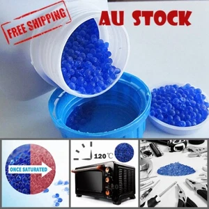 Premium Silica Gel Beads Moisture Absorber Reusable Desiccant Indicating AU - Picture 1 of 3
