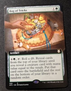 Bag Of Tricks - Extended Art - AFC - MTG - EN - NM - 306 - Picture 1 of 1